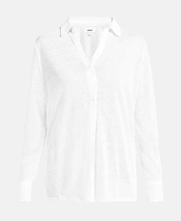 

Льняная блузка Notshy Cashmere, белый