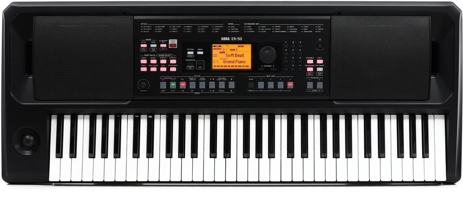 

Korg EK-50 61-клавишная клавиатура-аранжировщик