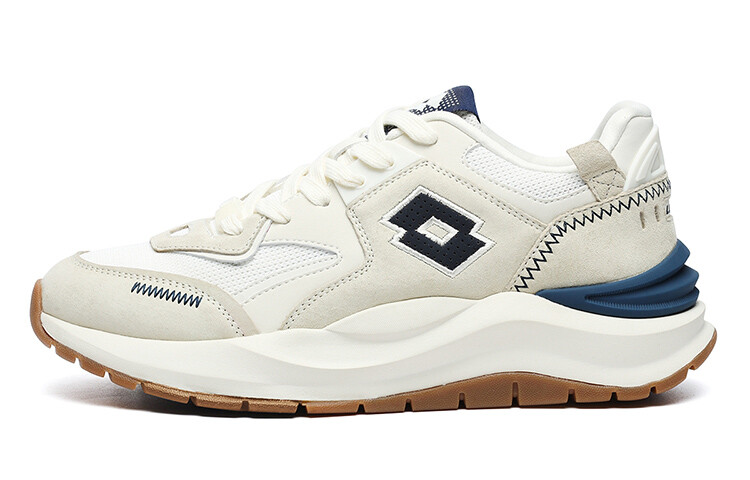 

Кроссовки LOTTO Chunky Sneakers Men Low-top Beige/navy, бежевый/темно-синий