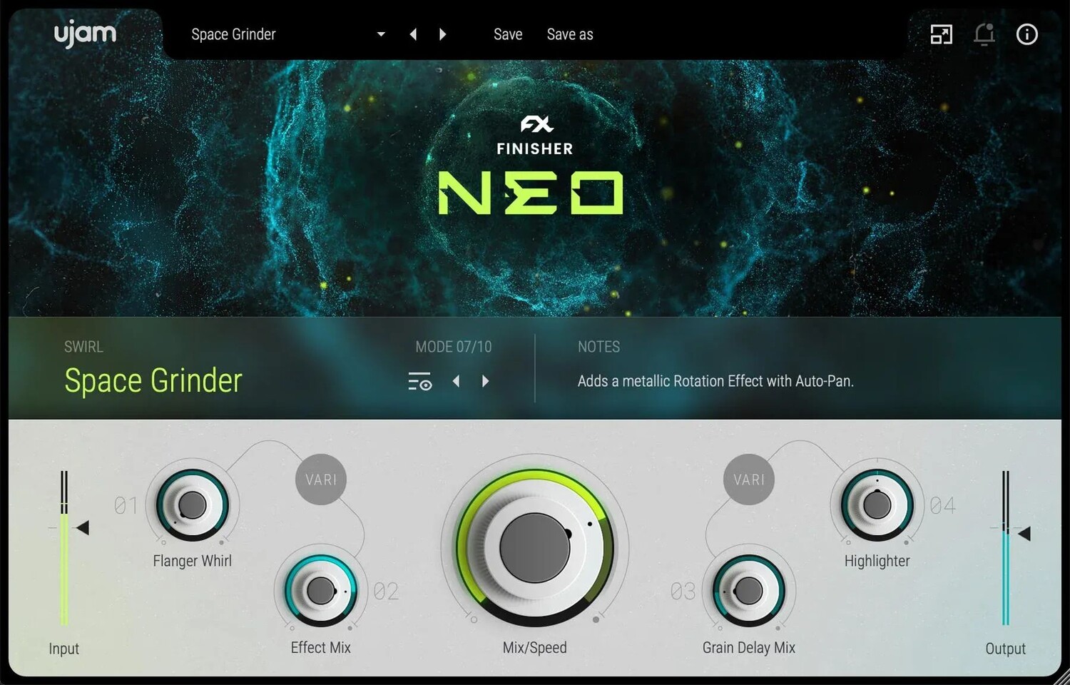 

Плагин UJAM Finisher Neo Creative FX