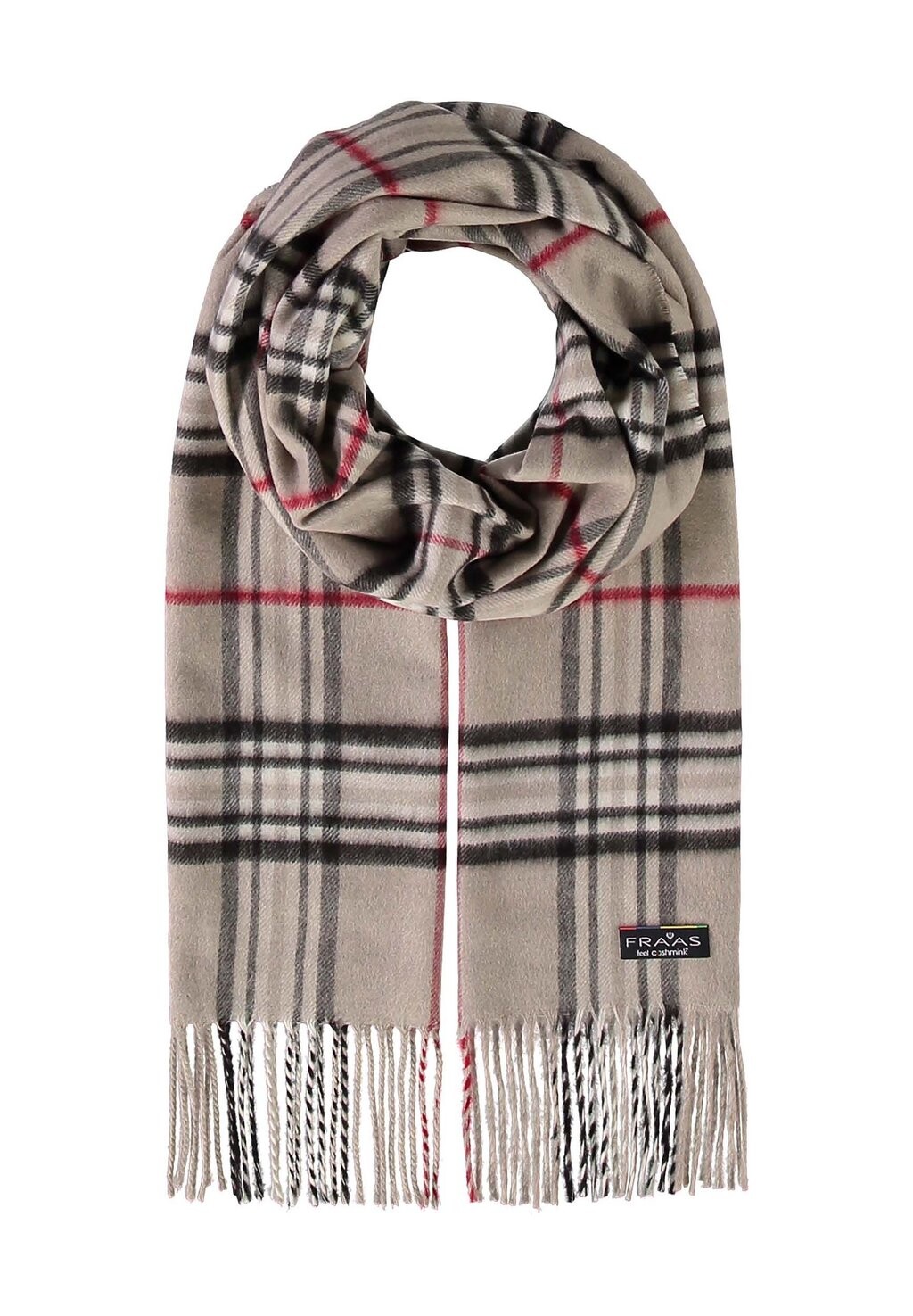 

Шарф PLAID CASHMINK, MADE IN GERMANY FRAAS, цвет Soft Camel