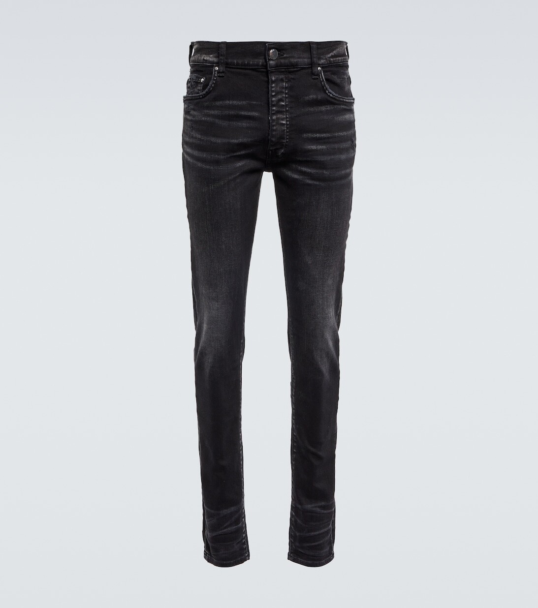 

Джинсы скинни с заниженной талией Amiri, черный