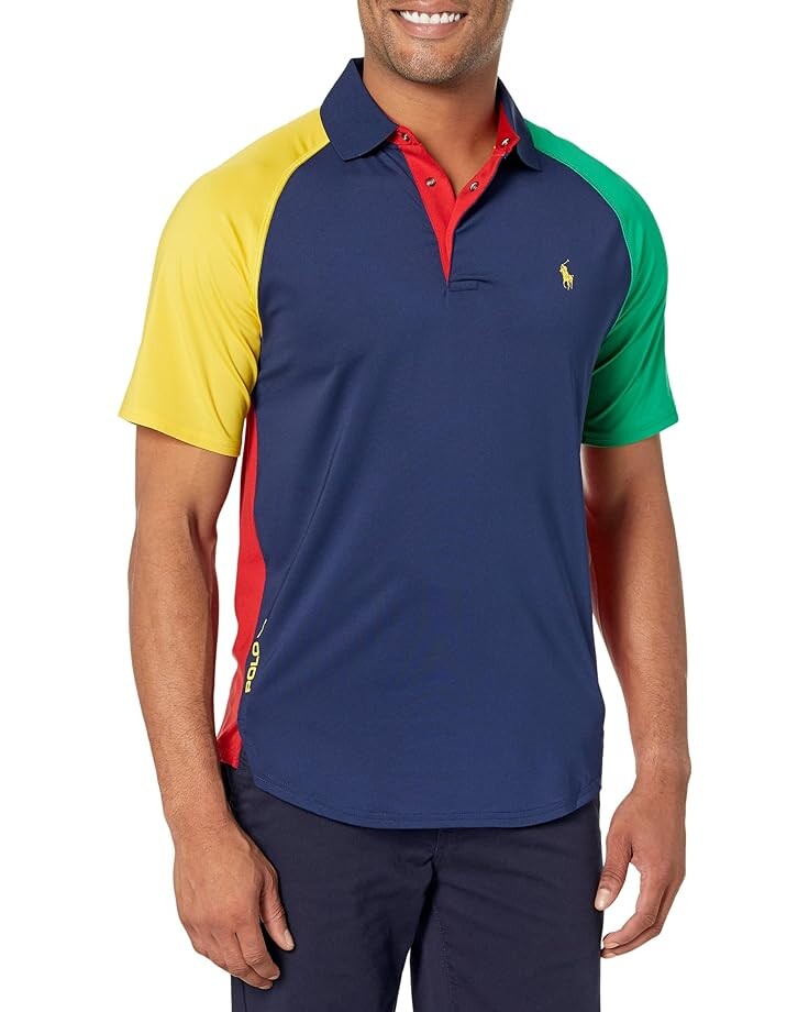 

Поло Polo Ralph Lauren Custom Slim Fit Performance, нави