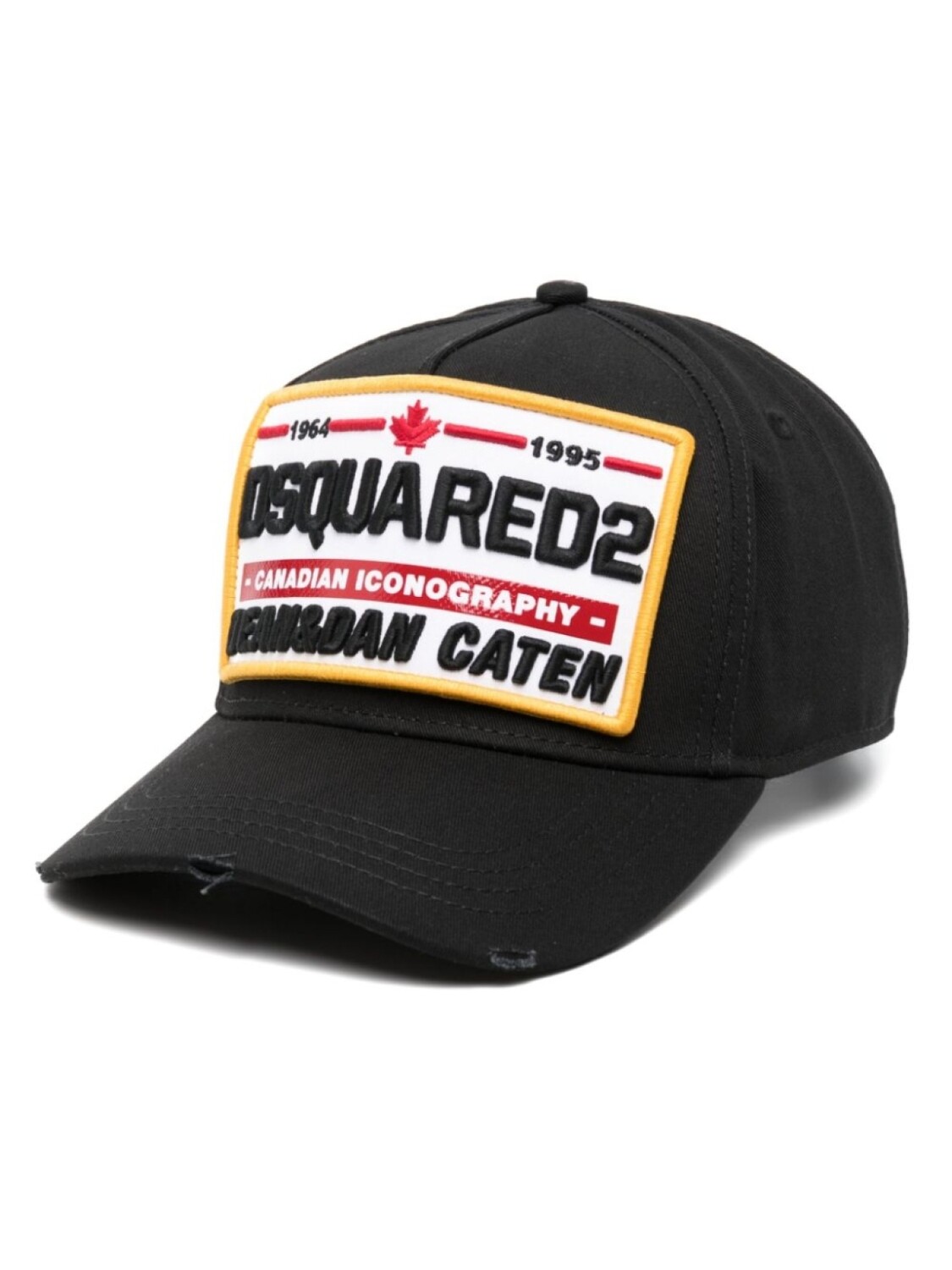 

Dsquared2 бейсболка с нашивкой-логотипом, черный
