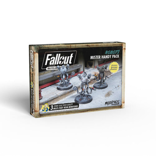

Фигурки Fallout: Wasteland Warfare Robots Mr Handy Pack