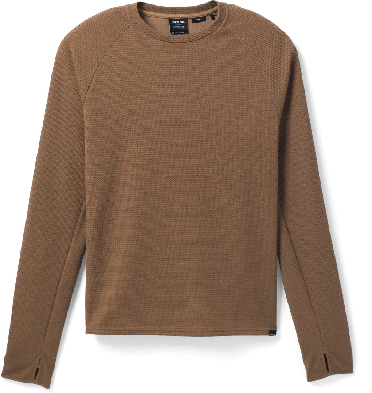 

Топ Wensley Crew Top - мужской prAna, хаки
