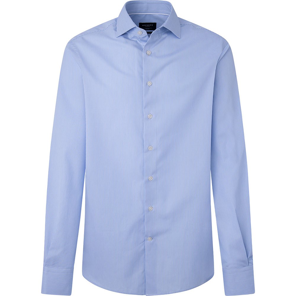 Рубашка с длинным рукавом Hackett Magic Shirt Stripe, синий