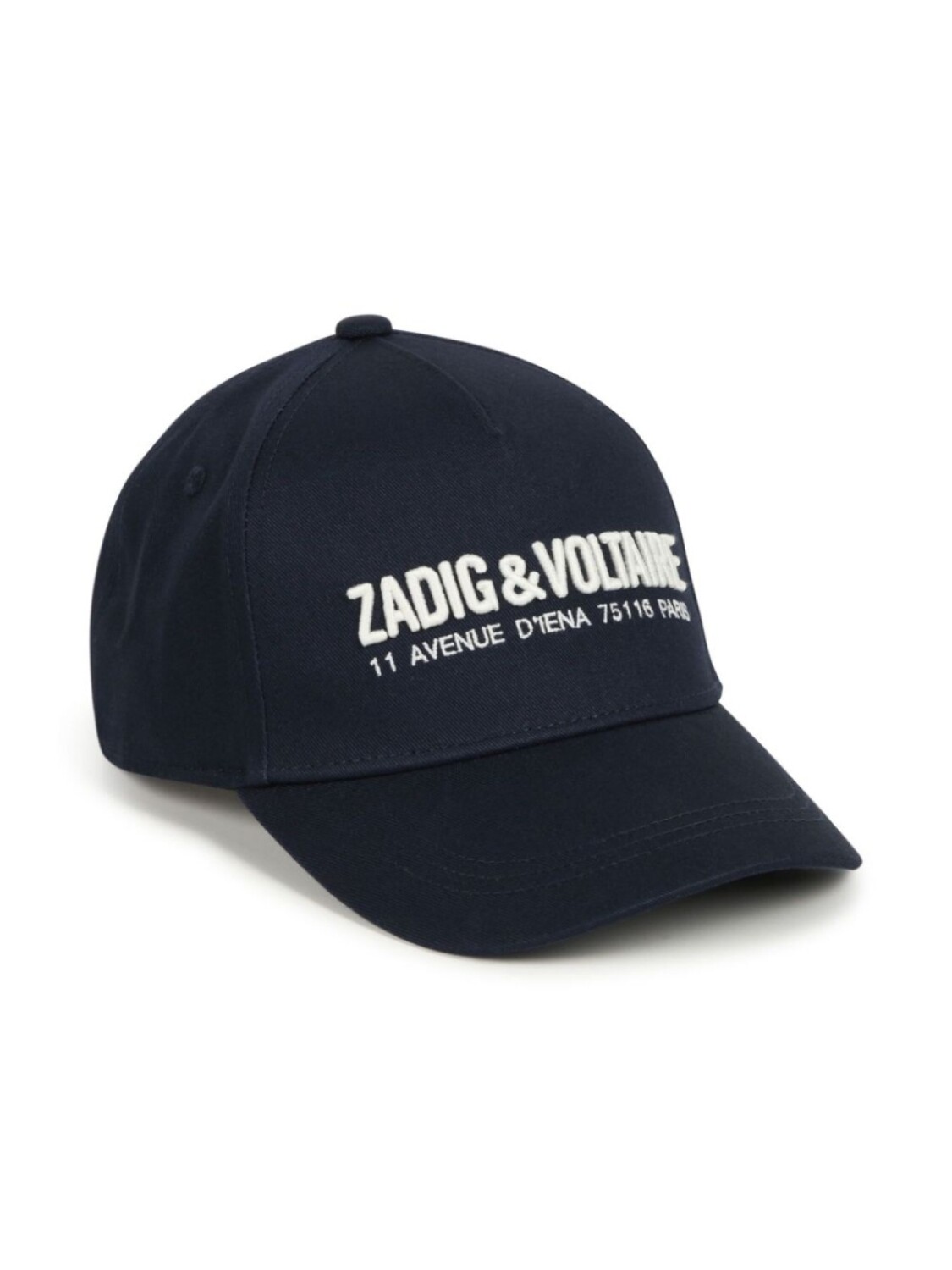 

Кепка с вышитым логотипом Zadig & Voltaire Kids, синий