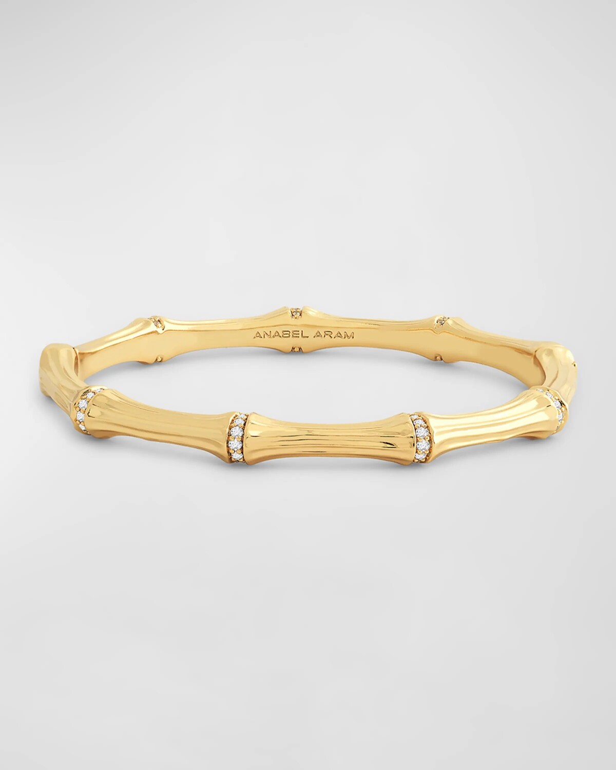

Бамбуковый шарнирный браслет Anabel Aram Jewelry, цвет Gold