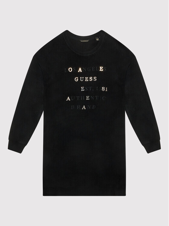

Платье на каждый день, стандартного кроя Guess, черный