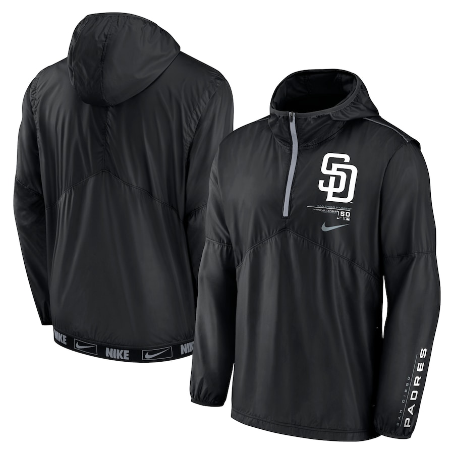 

Ветровка Nike San Diego Padres, черный