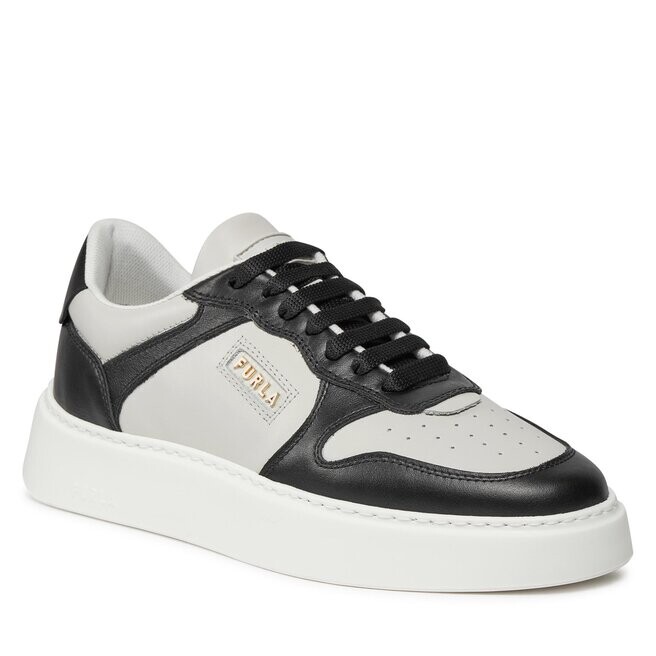 

Кроссовки Furla FurlasportLace-Up Sneaker, экрю/черный, Бежевый
