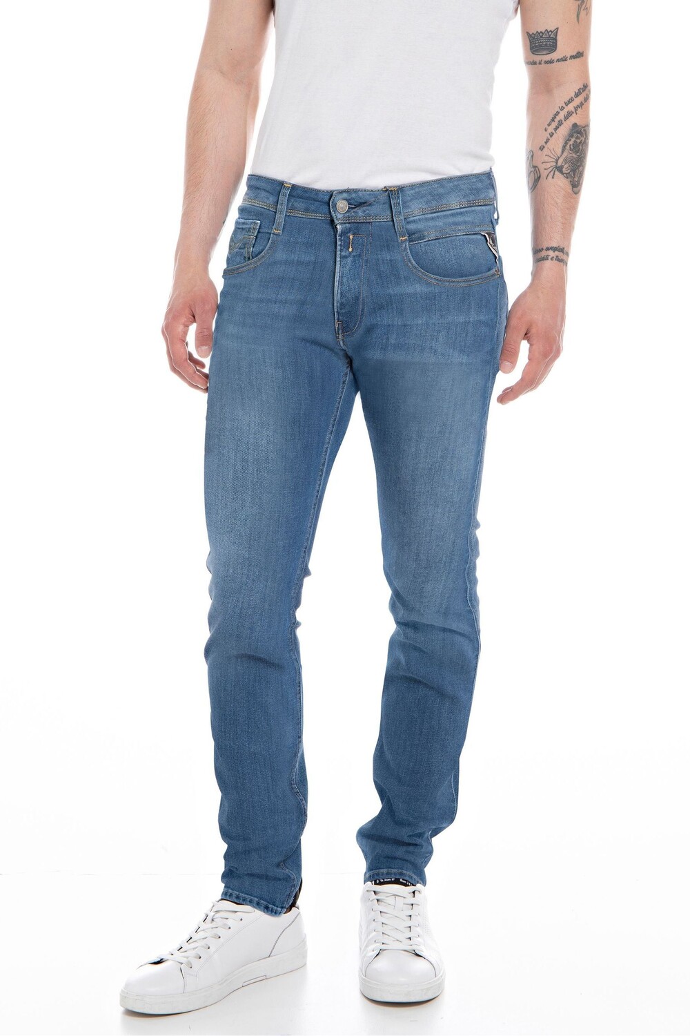 

Джинсы Anbass Slim Fit Replay, синий
