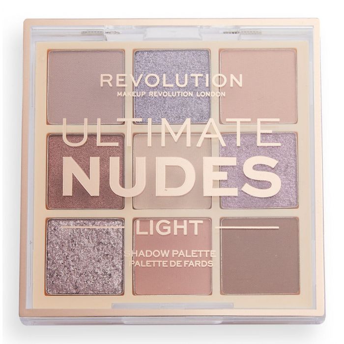 Тени для век Ultimate Nudes Paletas de sombras Revolution, Light