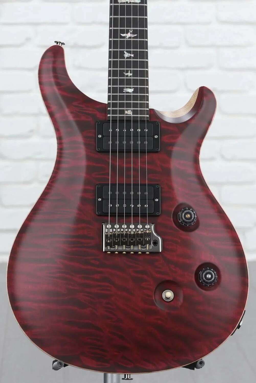 

Электрогитара PRS Wood Library Custom 24 - Satin Red Tiger
