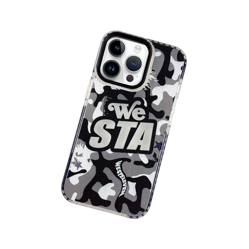 

Чехол для телефона Taowantong Tao Wantong, Circle Shell - Black Edge - TDL Army Green Camouflage A9542