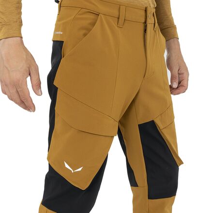 Теплые брюки-карго Puez DST мужские Salewa, цвет Golden Brown/0910