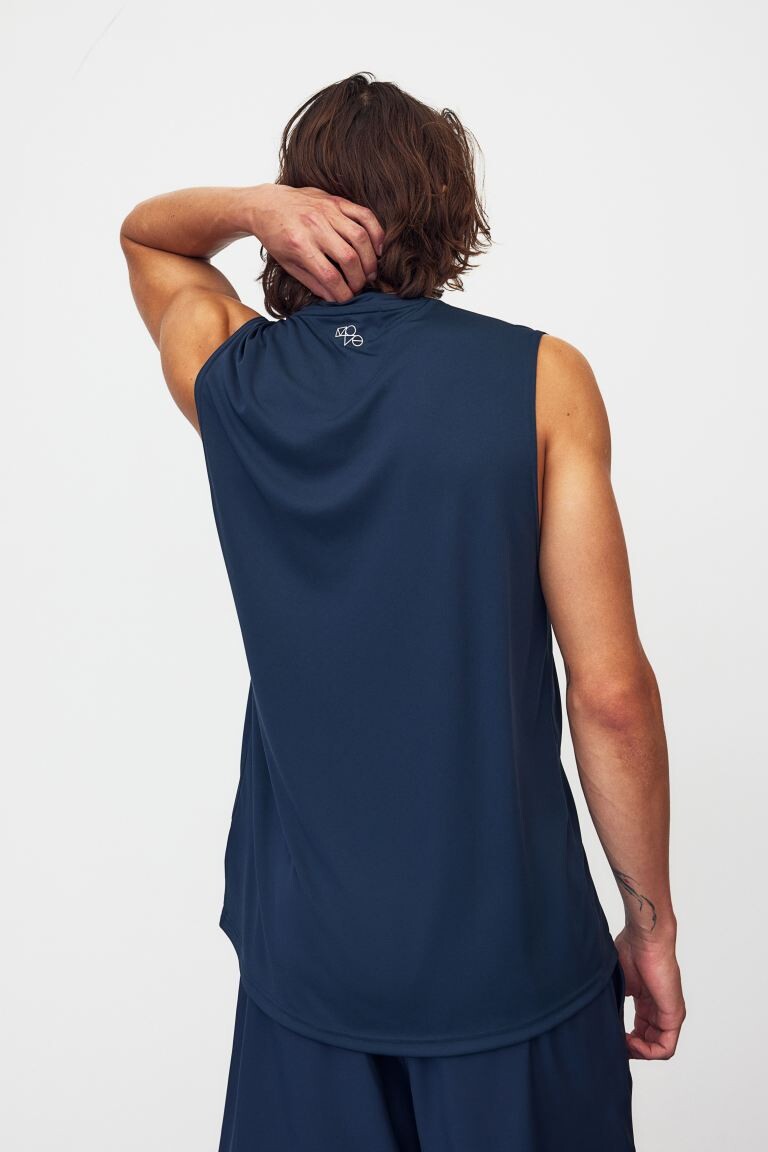 

Спортивная майка Drymove H&M, синий