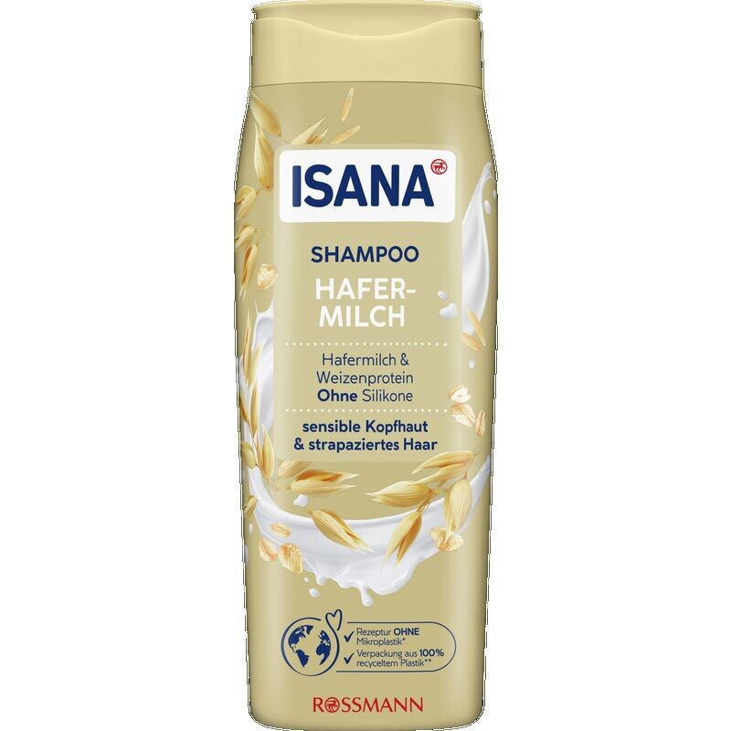 

Шампунь на овсяном молоке ISANA, 300 ml
