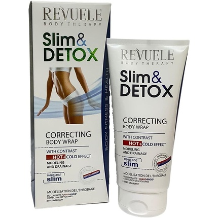 цена Revuele Slim & Detox Крем-маска-сжигатель жира для интенсивного похудения 200мл Quest Brands Ltd