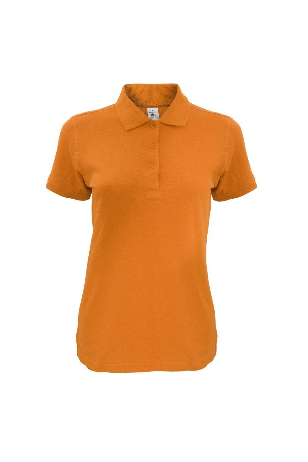 Рубашка-поло Safran Timeless B&C, оранжевый