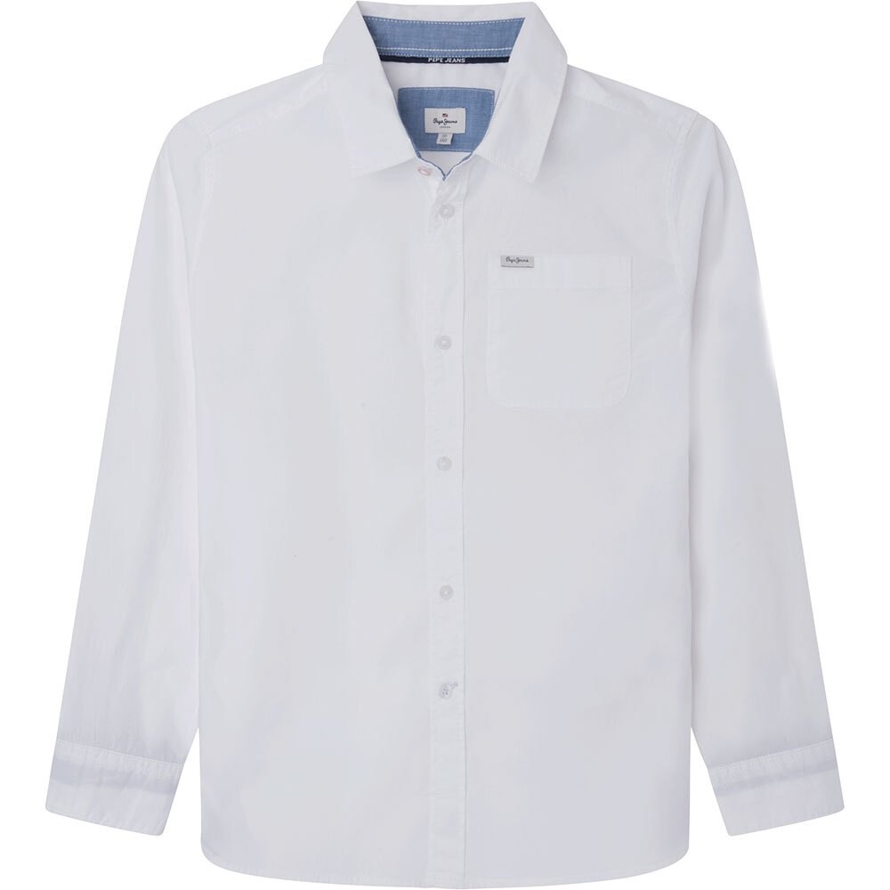 

Рубашка с длинным рукавом Pepe Jeans Karl, белый