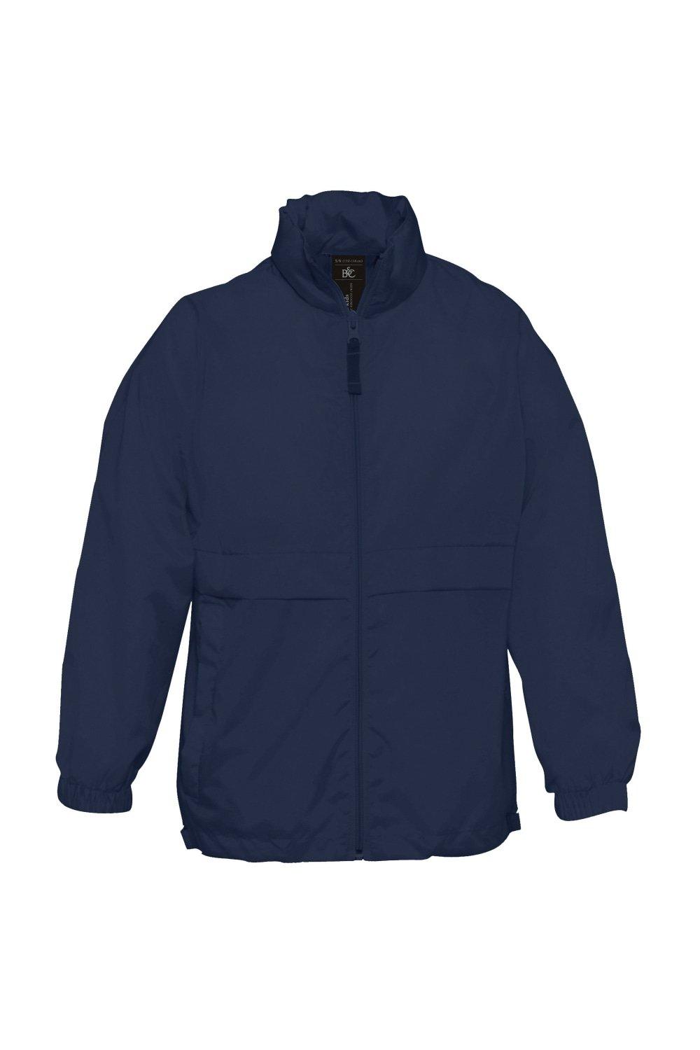 Легкая куртка Sirocco Куртки B&C, темно-синий
