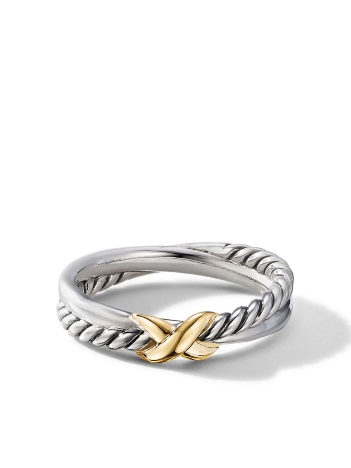 

Серебряное кольцо Petite X David Yurman, серебряный