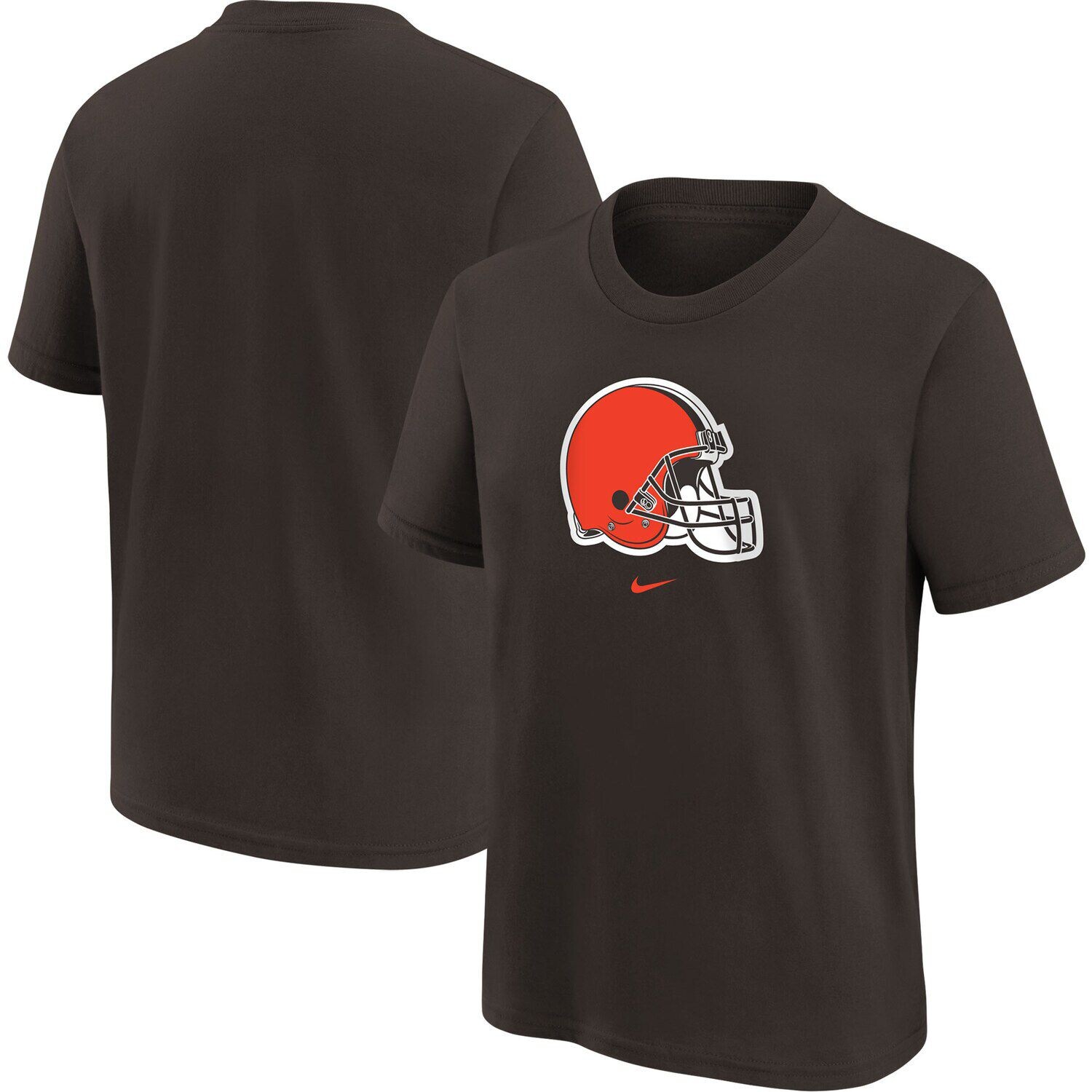 

Молодежная футболка с логотипом Nike Brown Cleveland Browns Nike