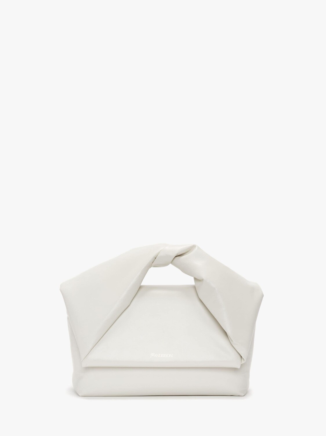 

Кожаная сумка с ручкой JW Anderson, кремовый, Бежевый