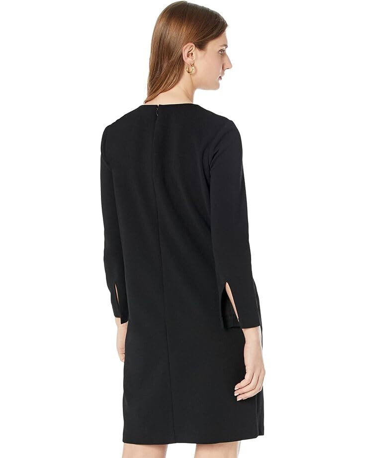 

Платье Maggy London Asymmetrical Draped Sheath Dress, черный