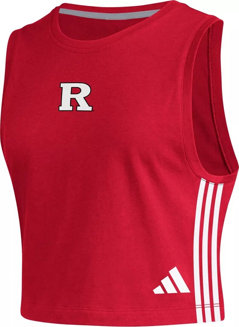 

Женская укороченная майка Adidas Rutgers Scarlet Knights Scarlet