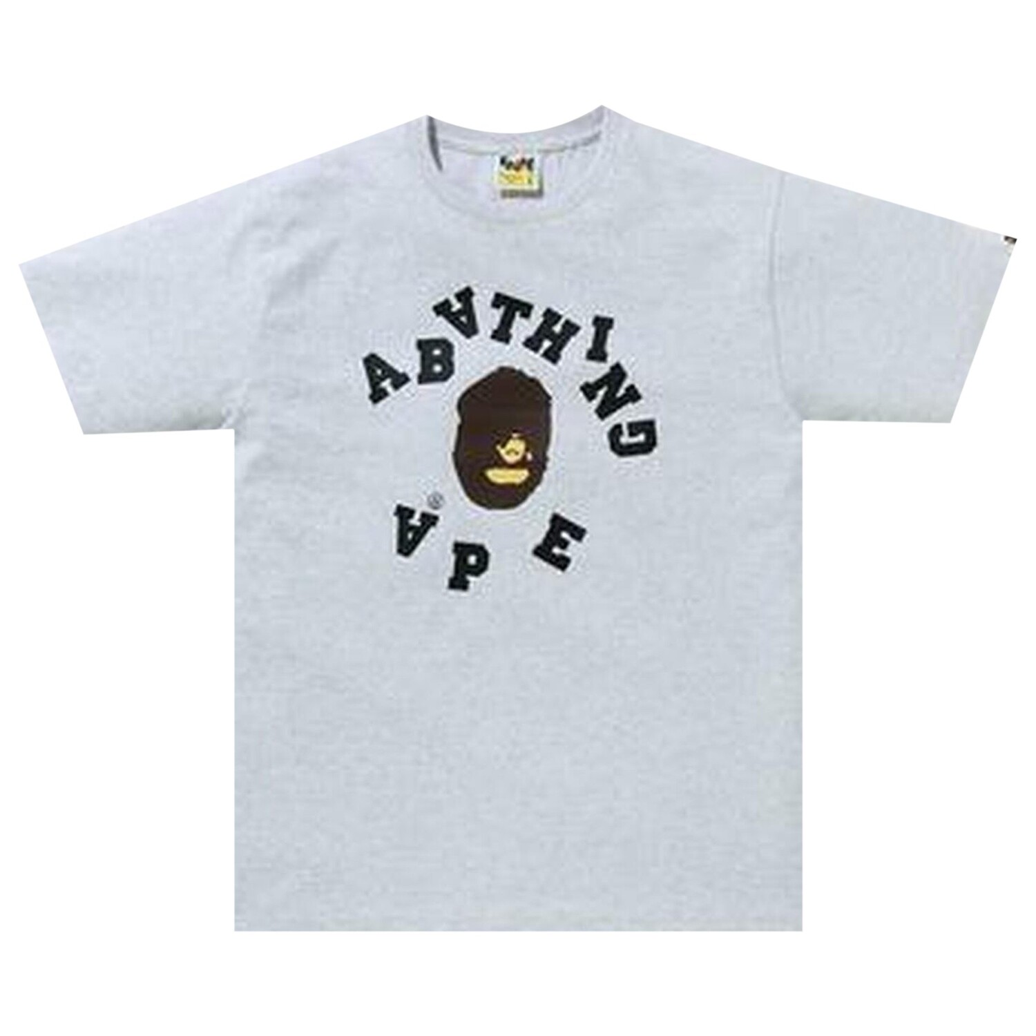 

Футболка BAPE Broken College, серая, Серый