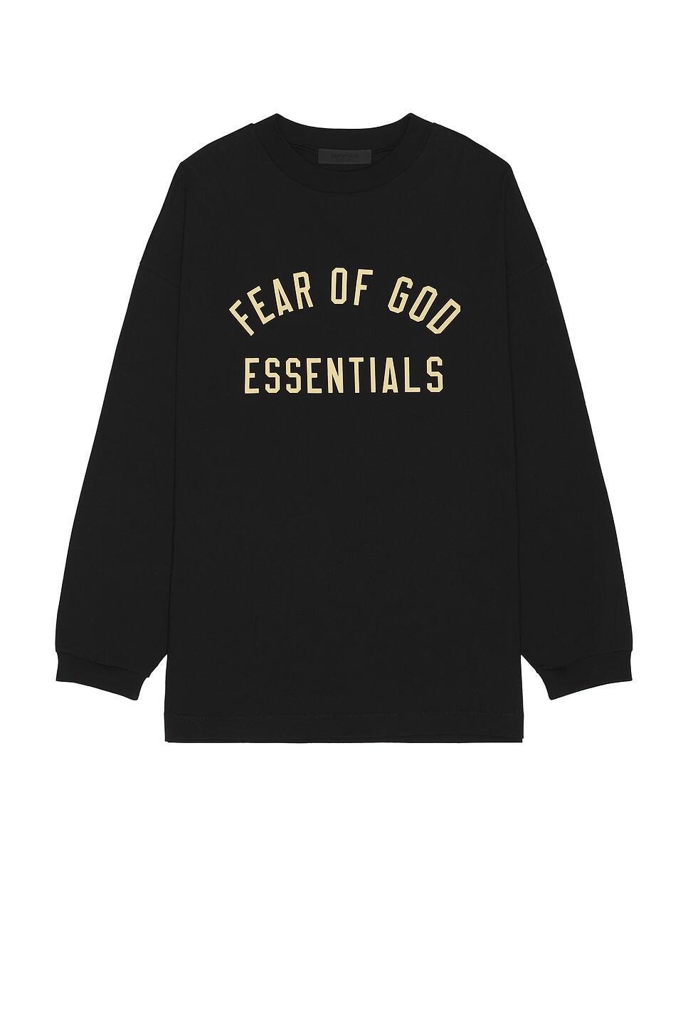 

Футболка из джерси с длинными рукавами Fear Of God Essentials, черный