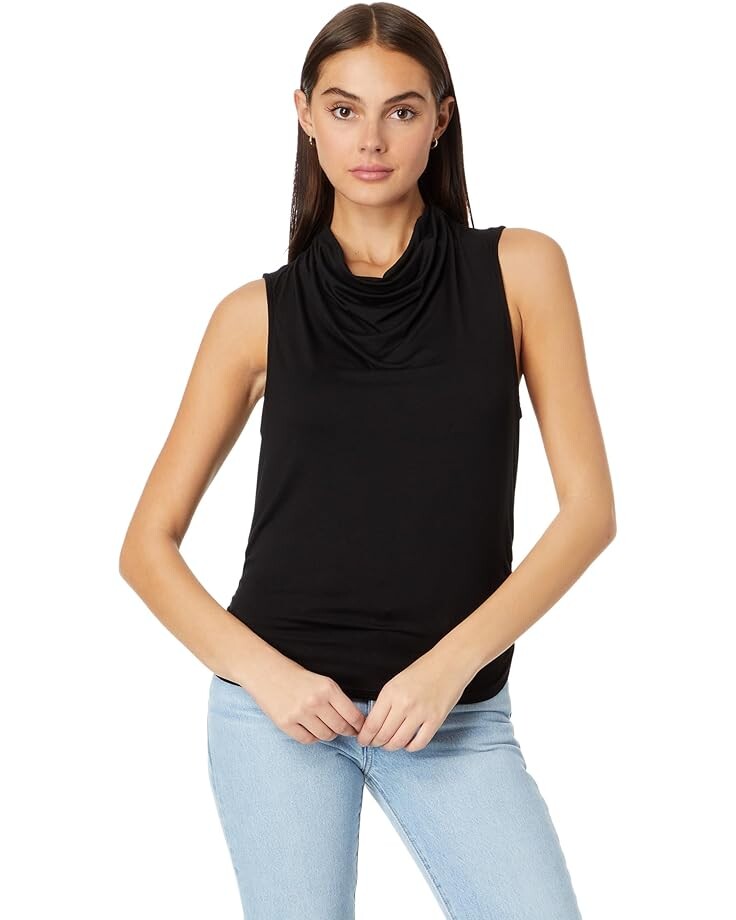 Топ Michael Stars Anita Mock Neck, черный