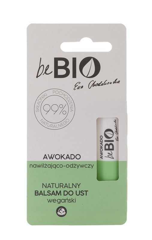 BeBIO Awokado защитная помада для губ, 5 g