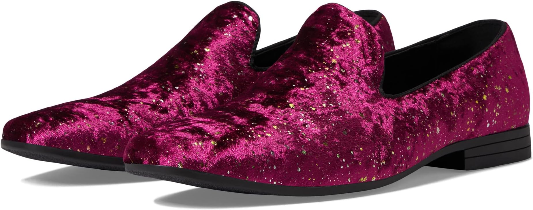 цена Лоферы Stellar Glitter Slip-On Loafer Stacy Adams, цвет Burgundy