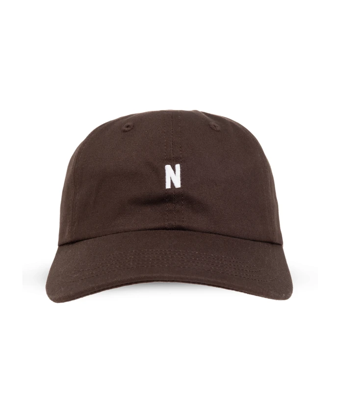 

Кепка с козырьком Norse Projects, коричневый