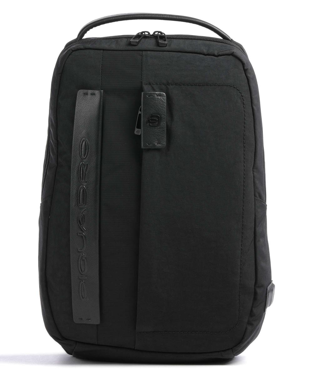 Рюкзак для ноутбука P16 14″ полиэстер Piquadro, черный