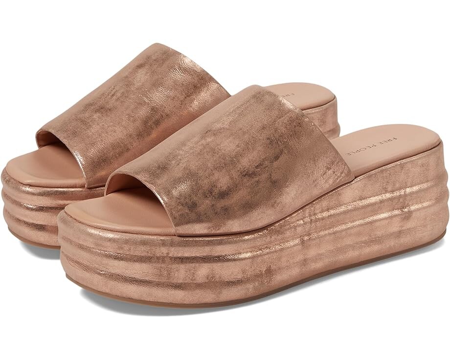 

Туфли Free People Harbor Platform, цвет Rose Gold