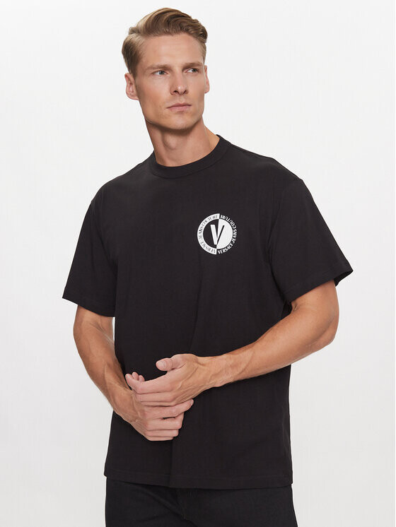 

Футболка стандартного кроя Versace Jeans Couture, черный