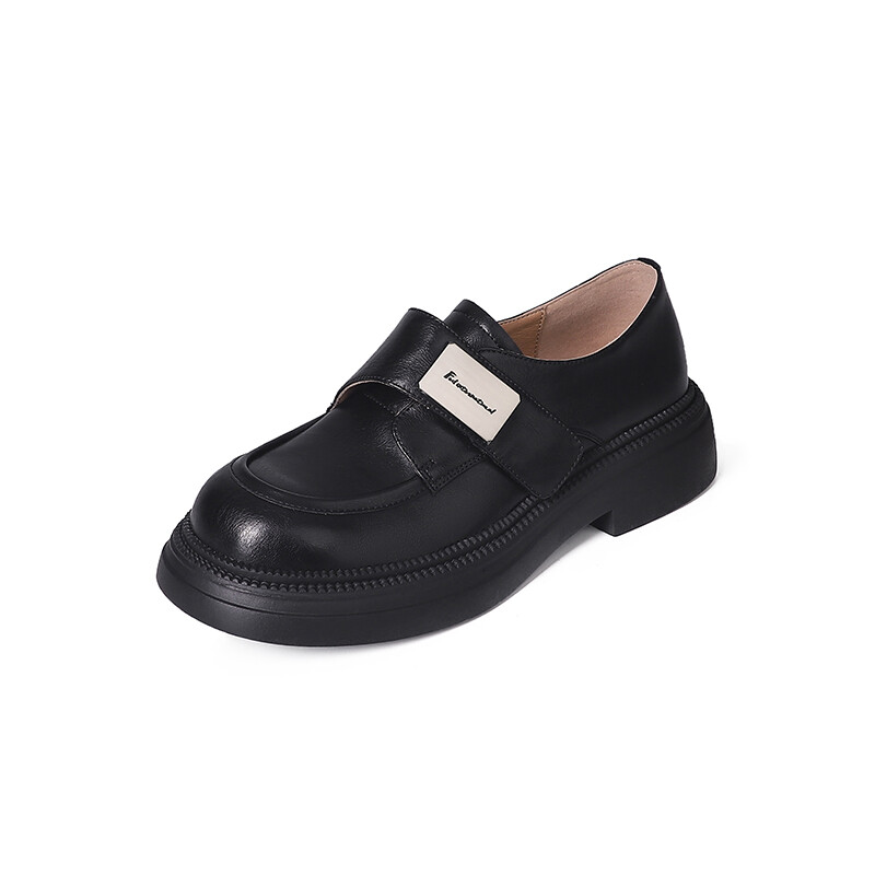 

Лоферы женские Amazing Cure, цвет Black Fleece-lined