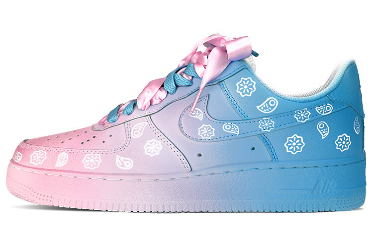 

Кроссовки для скейтбординга Air Force 1 мужские низкие, синие/розовые Nike, Синий, Кроссовки для скейтбординга Air Force 1 мужские низкие, синие/розовые Nike