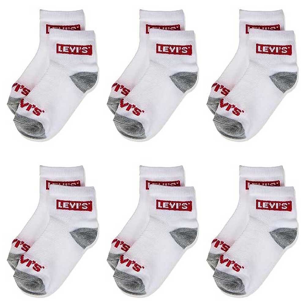 

Носки Levi´s Box Tab Half 6 Units, белый