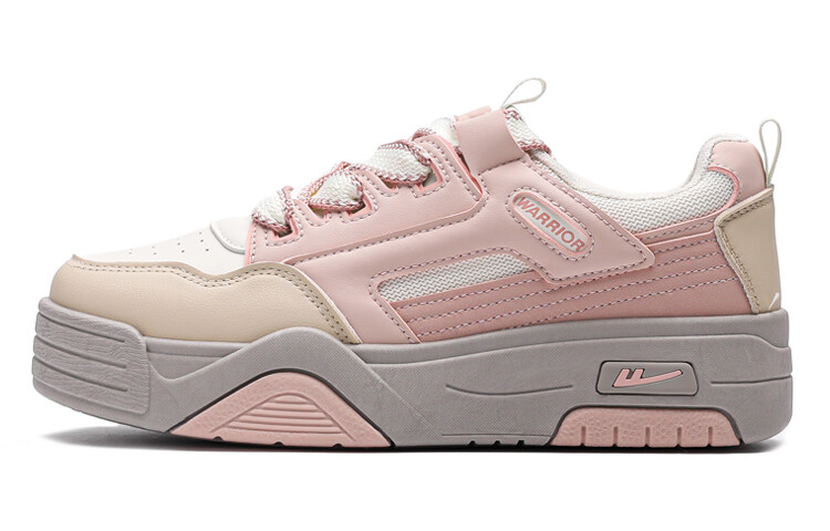 

Кроссовки WARRIOR Skateboarding Shoes Women's Low-top Beige, цвет Powdered rice apricot