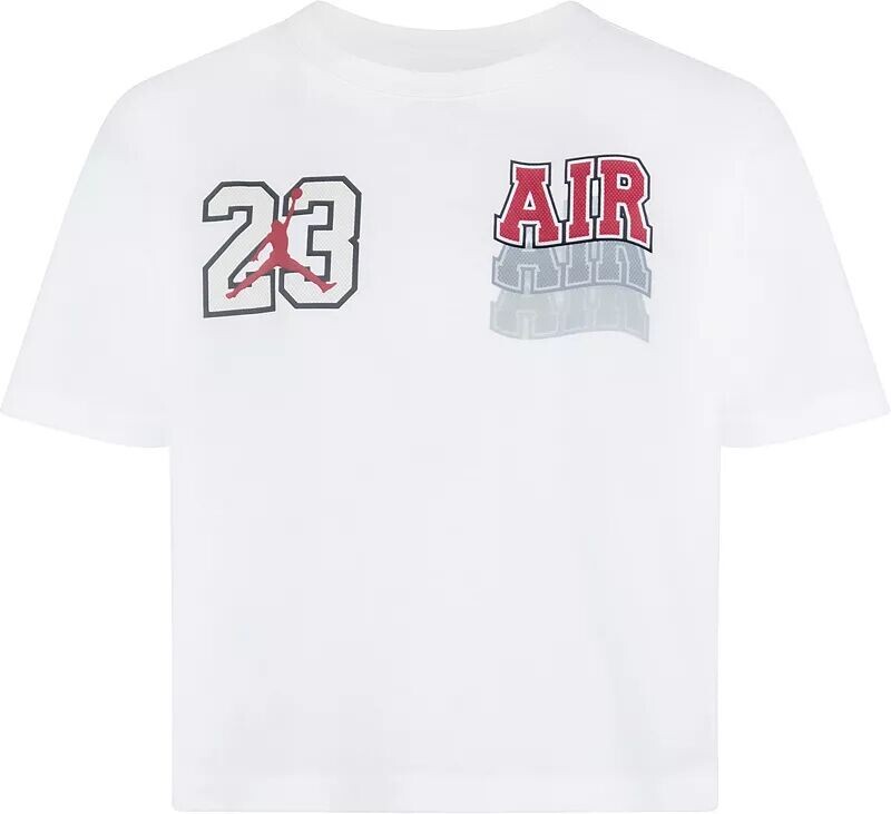 

Футболка Jordan для девочек 23 Air Wave, белый