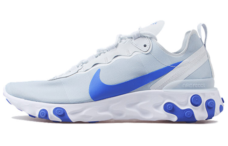 

Кроссовки Nike React Element 55 Pure Platinum Racer синие