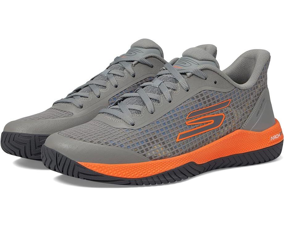 

Кроссовки SKECHERS Go Train Arch Fit Viper Court Pro - Pickleball, цвет Gray/Orange