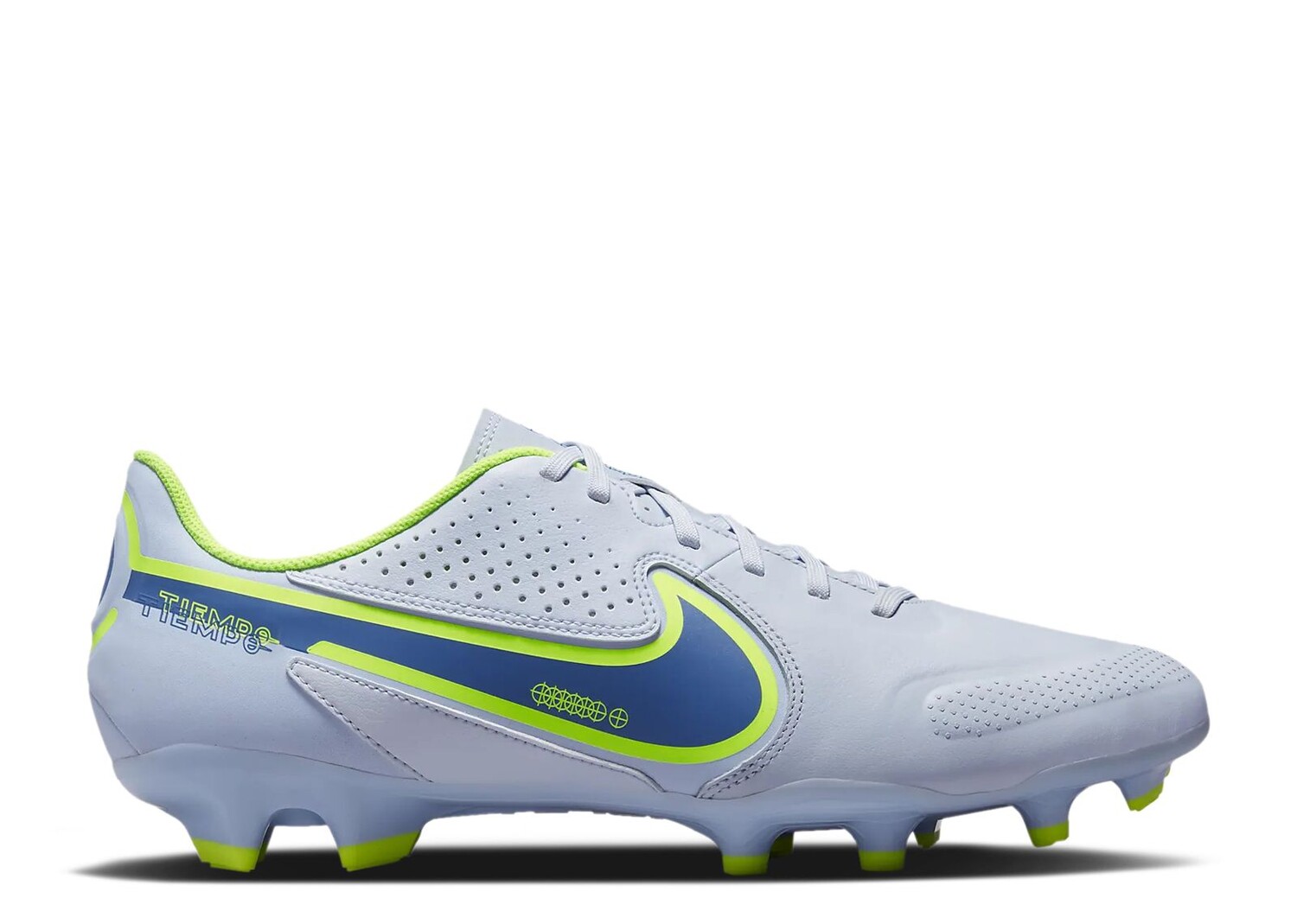 

Кроссовки Nike Tiempo Legend 9 Academy Mg 'Grey Dark Marina Blue', серый