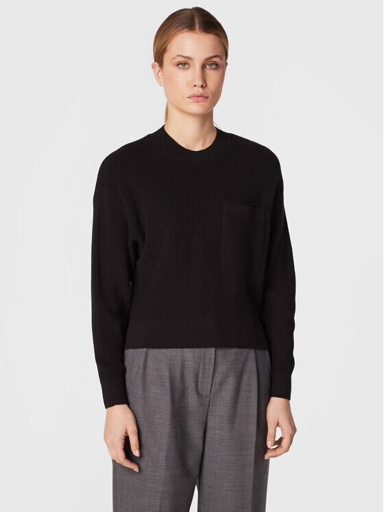 

Свитер свободного кроя Moss Copenhagen, черный